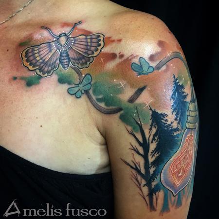 Tattoos - A spark in a forest - 114824